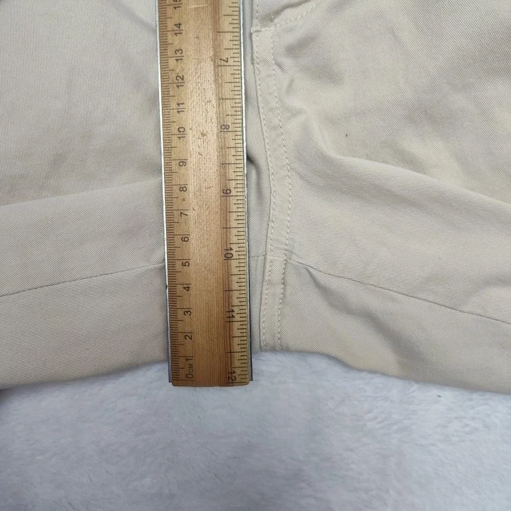 Bearbottom‎ Pants Mens 30x28 Beige Jogger Elastic Waist Cuffed Stretch Casual